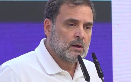 Rahul Gandhi, Opposition Leaders Detained During Protest Over Bihar Voter List Revision