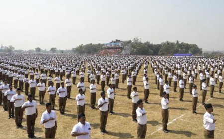 Political Storm Erupts Over Karnataka Officer's Suspension for RSS Event Participation