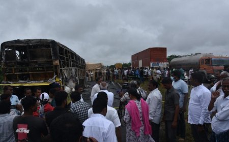 Kurnool Bus Fire Tragedy: 25 Dead in Highway Inferno