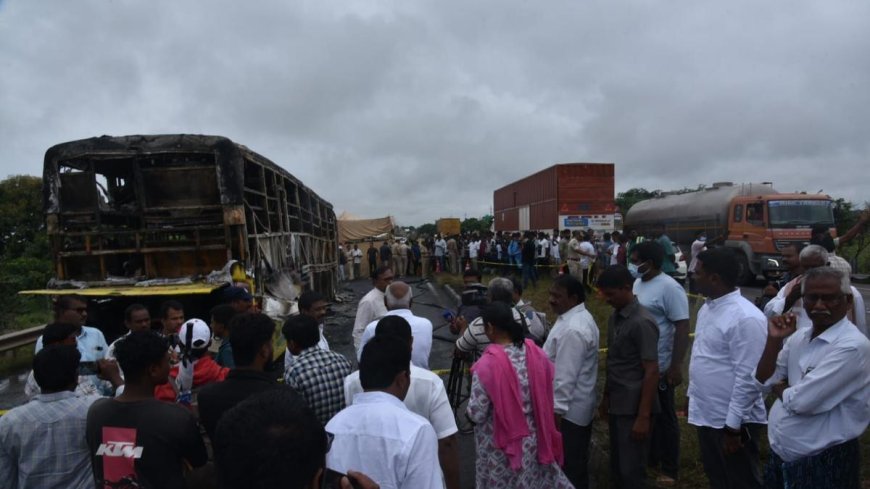Kurnool Bus Fire Tragedy: 25 Dead in Highway Inferno