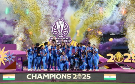 Breaking the Curse: India Claims Maiden Women's Cricket World Cup Title