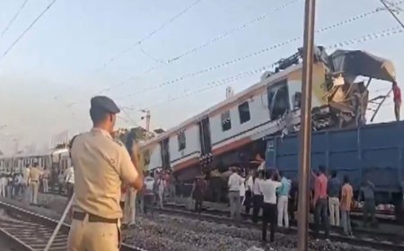 Tragic Collision in Chhattisgarh: MEMU Train Crashes into Goods Train, 8 Dead