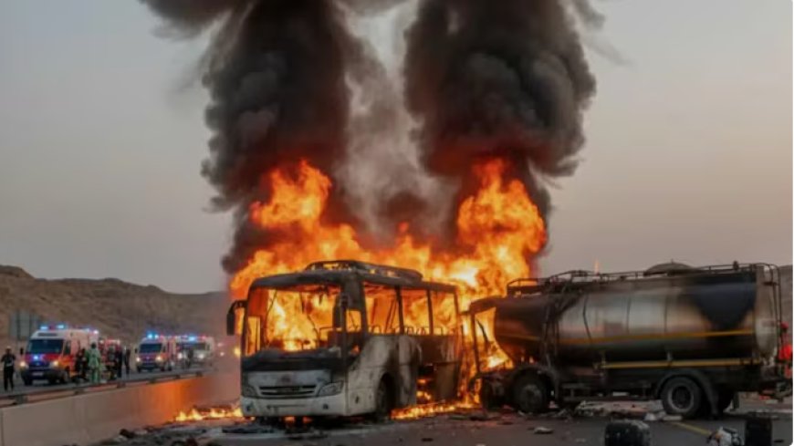 Tragedy on the Road to Medina: Indian Pilgrims Killed in Devastating Bus-Tanker Collision
