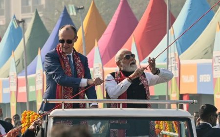 Cultural Diplomacy Takes Flight: PM Modi and German Chancellor Merz Mark Historic Visit with Kite Festival